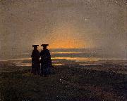 Caspar David Friedrich Sunset china oil painting artist